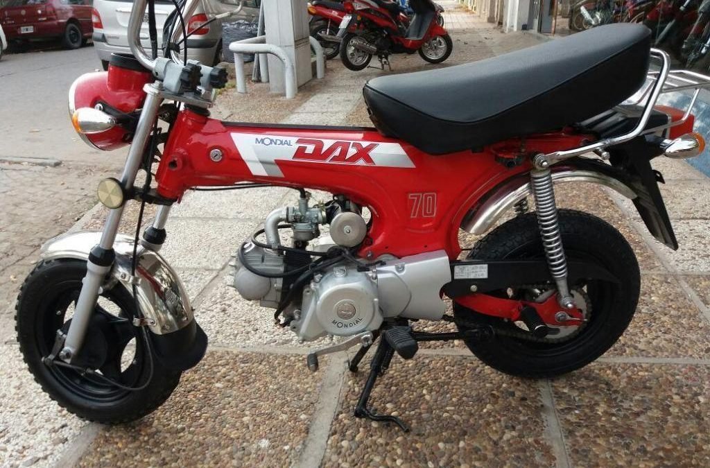 MONDIAL DAX70 – Color roja – Patente A030YCJ